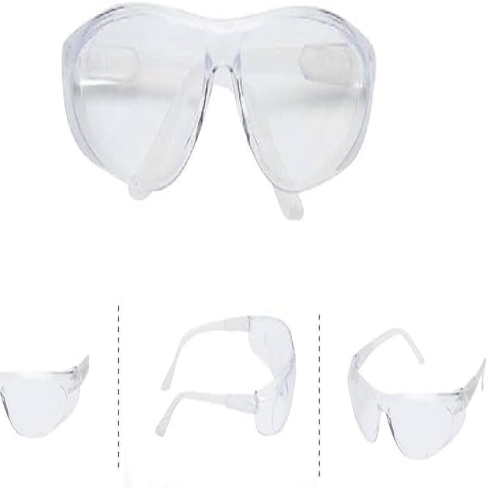 Hard Coated Safety Goggles Clear