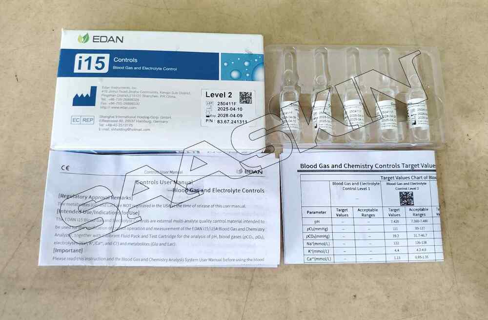 Edan I15 Control Level -2 - Operating Type: Automatic