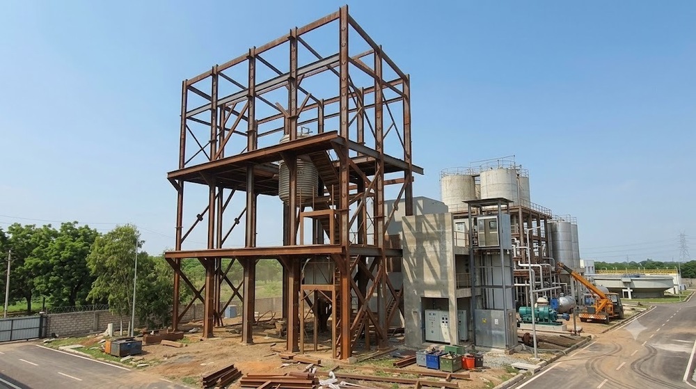 Industrial Mild Steel Structural Fabrication