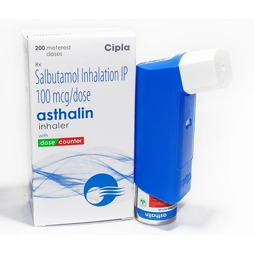 Asthalin Inhaler Salbutamol Inhalation 100mcg Dose 200md