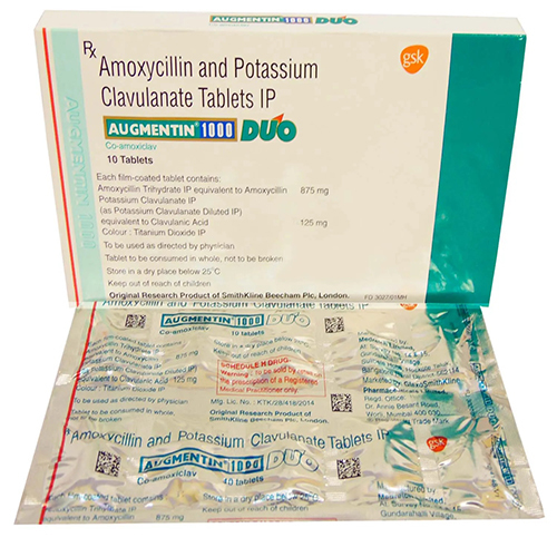 Augmentin 1000 Duo Tablets