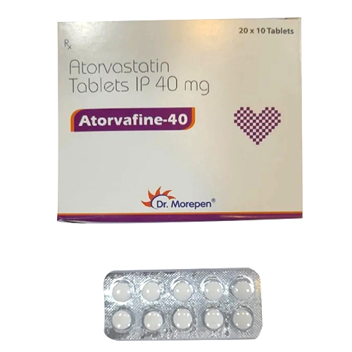 Atorvastatin Atorvafine-40mg Tablets