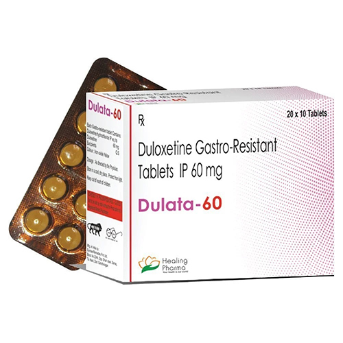 Dulata Duloxetine 60mg Gastro Resistant Tablets