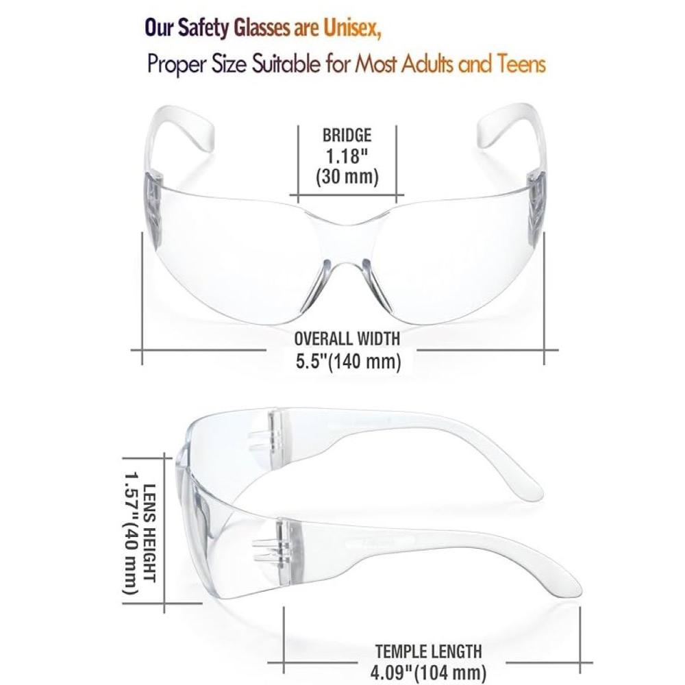 SUN X PRO Starlite Safety Goggles 