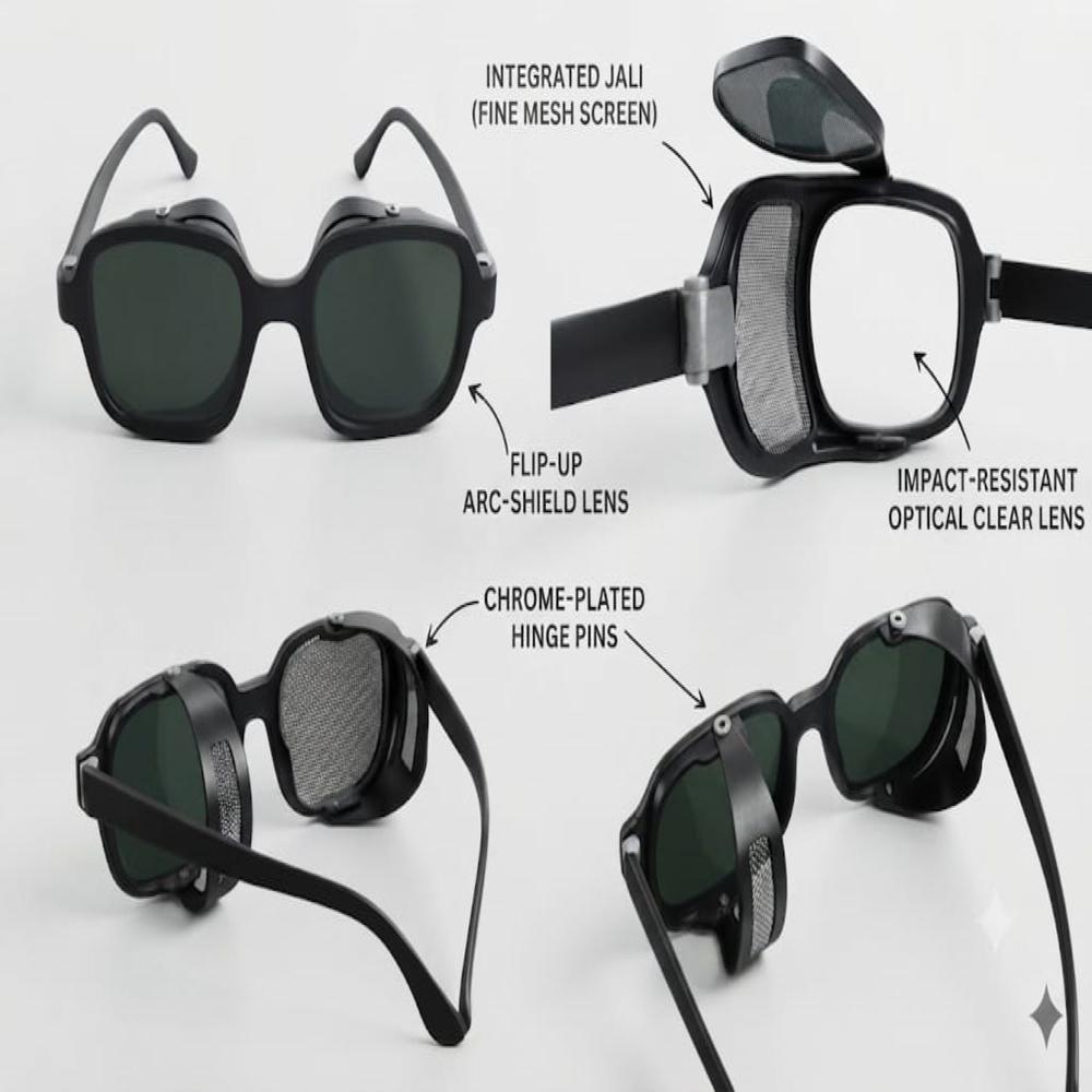 Jali Safety Goggles Clear Welding Goggle