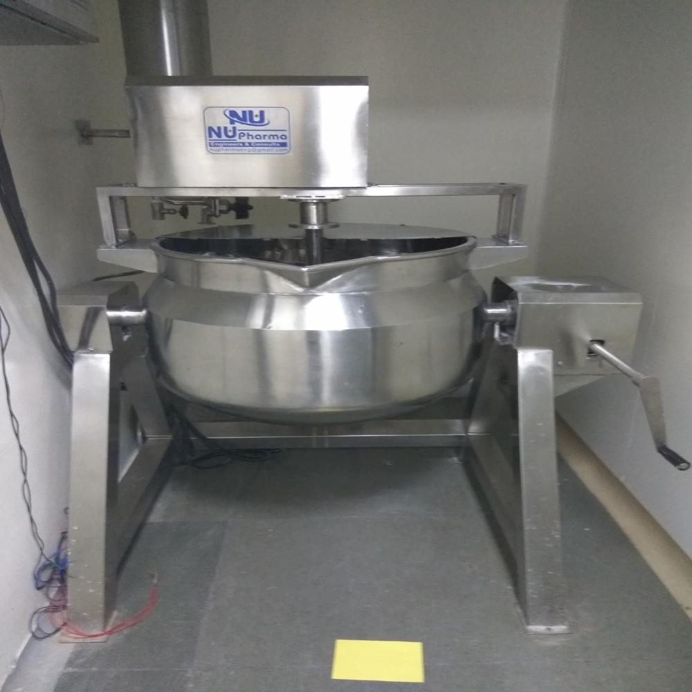 Starch Paste Kettle - Stainless Steel, 5 To 100 Liters Capacity, Silver | Semi-automatic Control, Durable Agitators, Easy To Clean