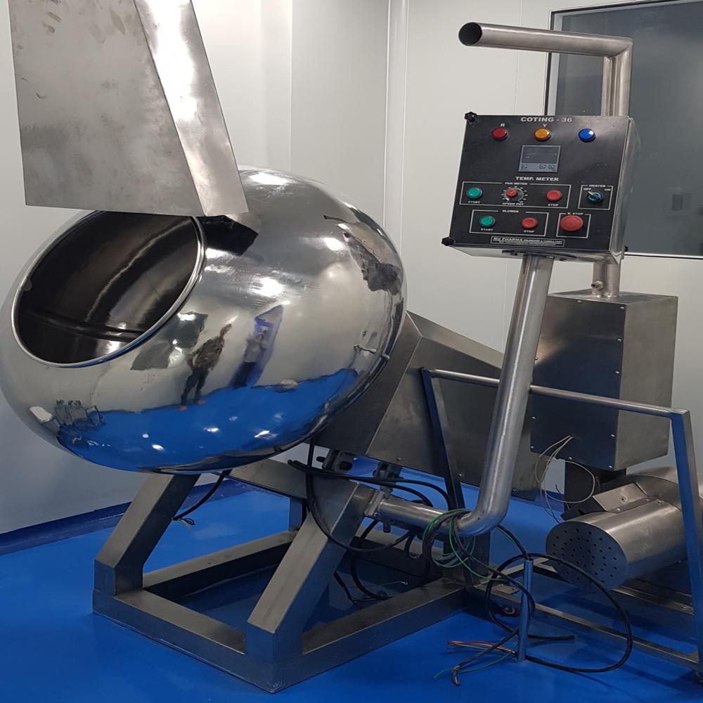 Coating Pan Auto Coater - Capacity: 5-7 Kg/hr