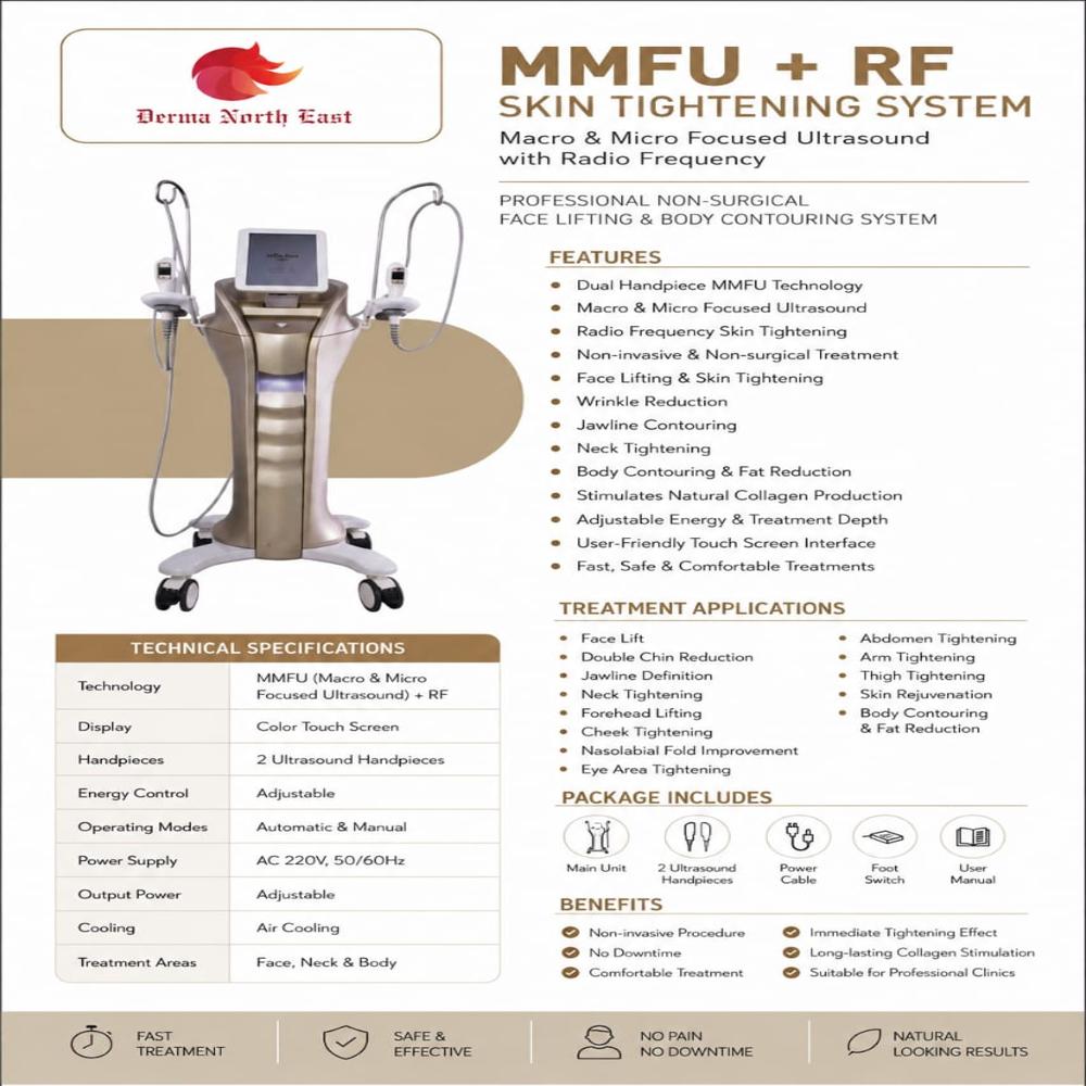 HIFU (MMFU + RF Skin Tightening System)