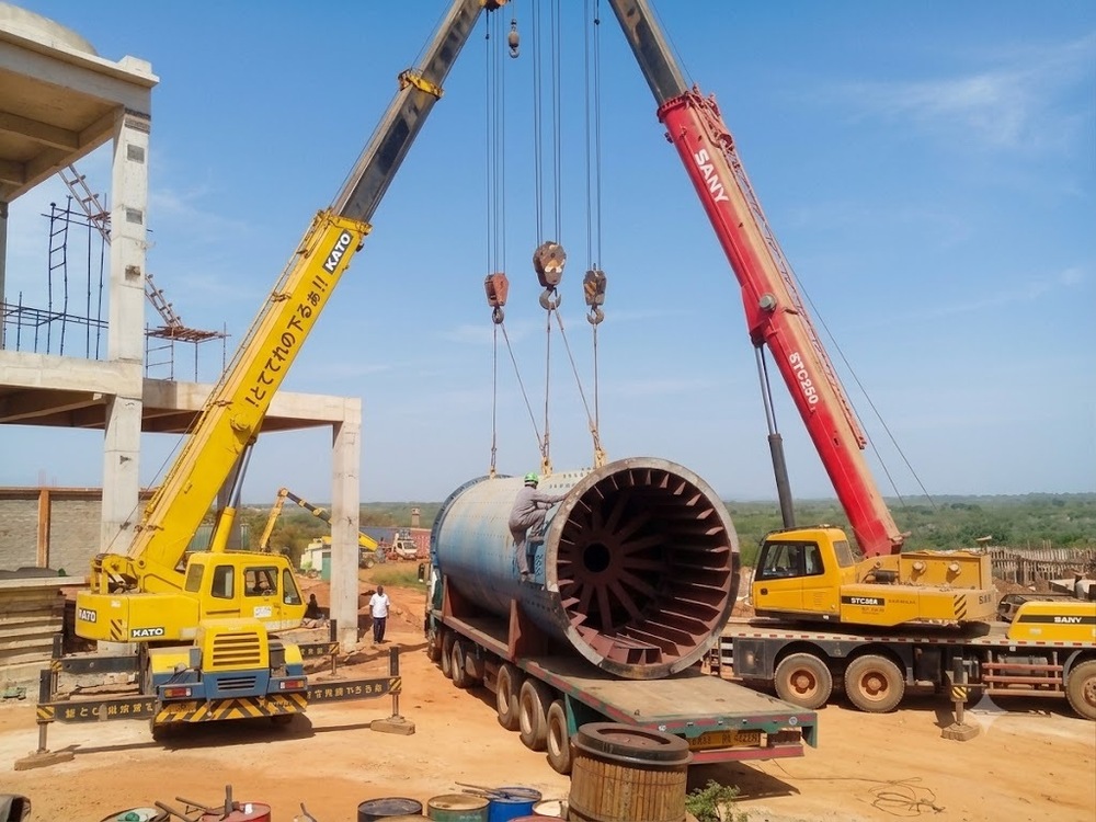 Industrial Machinery Heavy Equipment Erection