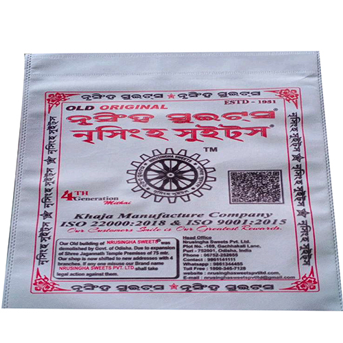 Non Woven D Cut Bag (2 Colour Printing)