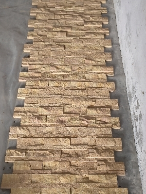 Teak stone panel