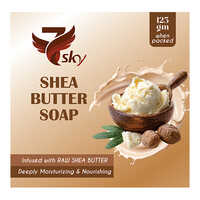 01_125 Gm Shea Butter Soap - Feature: Deeply Moisturizing & Nourishing
