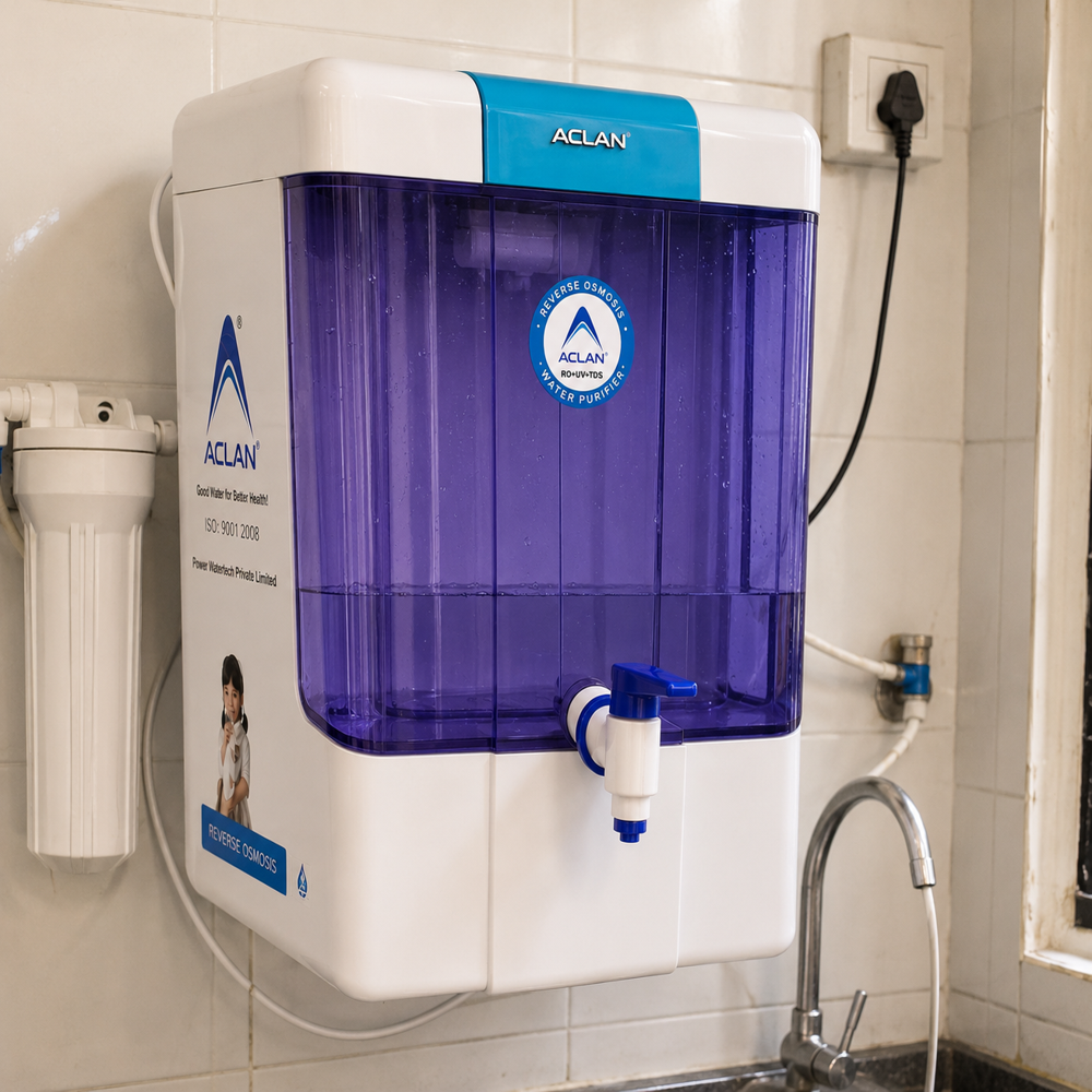 Aclan Deluxe Plus RO Water Purifier | 12 LPH | 8 Litres Storage | 7 Stage Purification