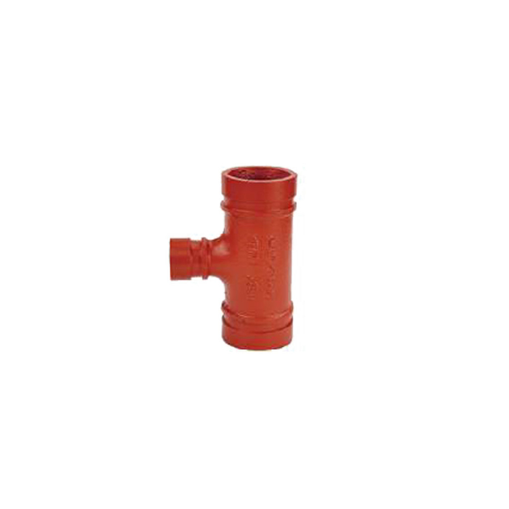 Grooved Reducing Tee Grooved Ends