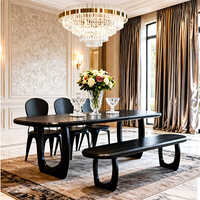 Mango Wood Dining, Chair and Bench Set