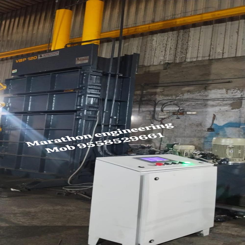 Coir Fiber Baling Machine