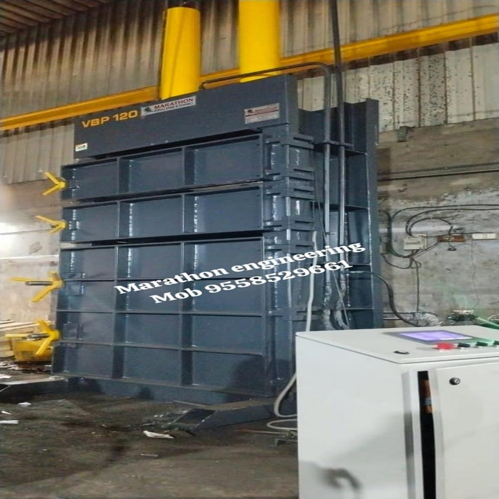 Coir Fiber Baling Machine