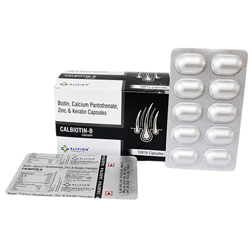 Calbiotin-B-Biotin Calcium Panthothenate Zinc And Keratin Capsules