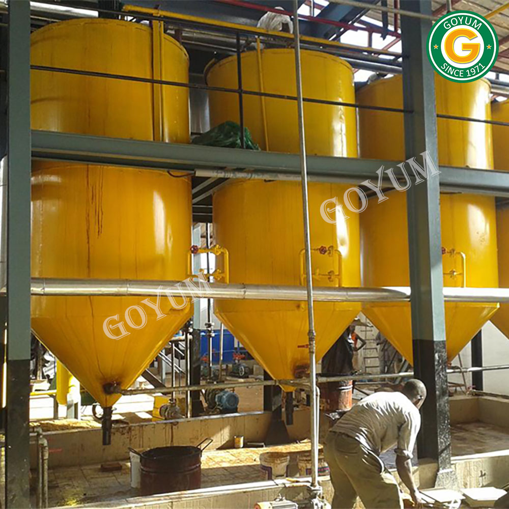Soyabean Oil Refinery Plant