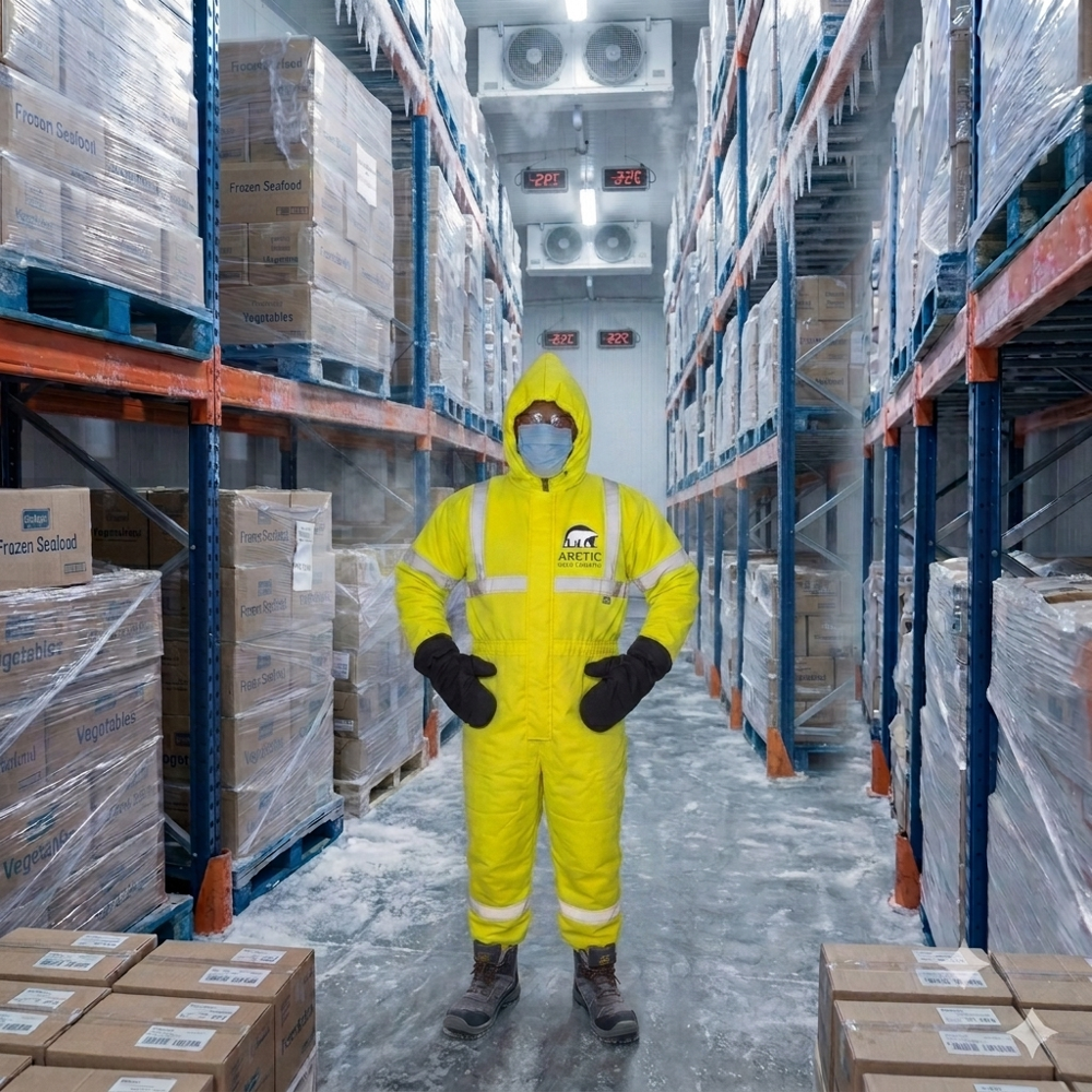 cold storage suit by Meera Apparels