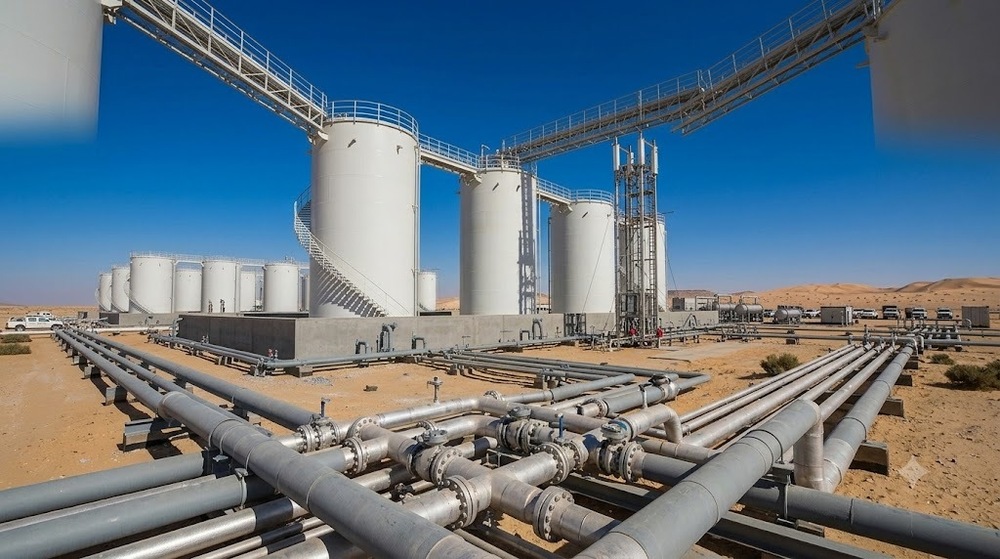 Industrial Crude Oil Storage Tank