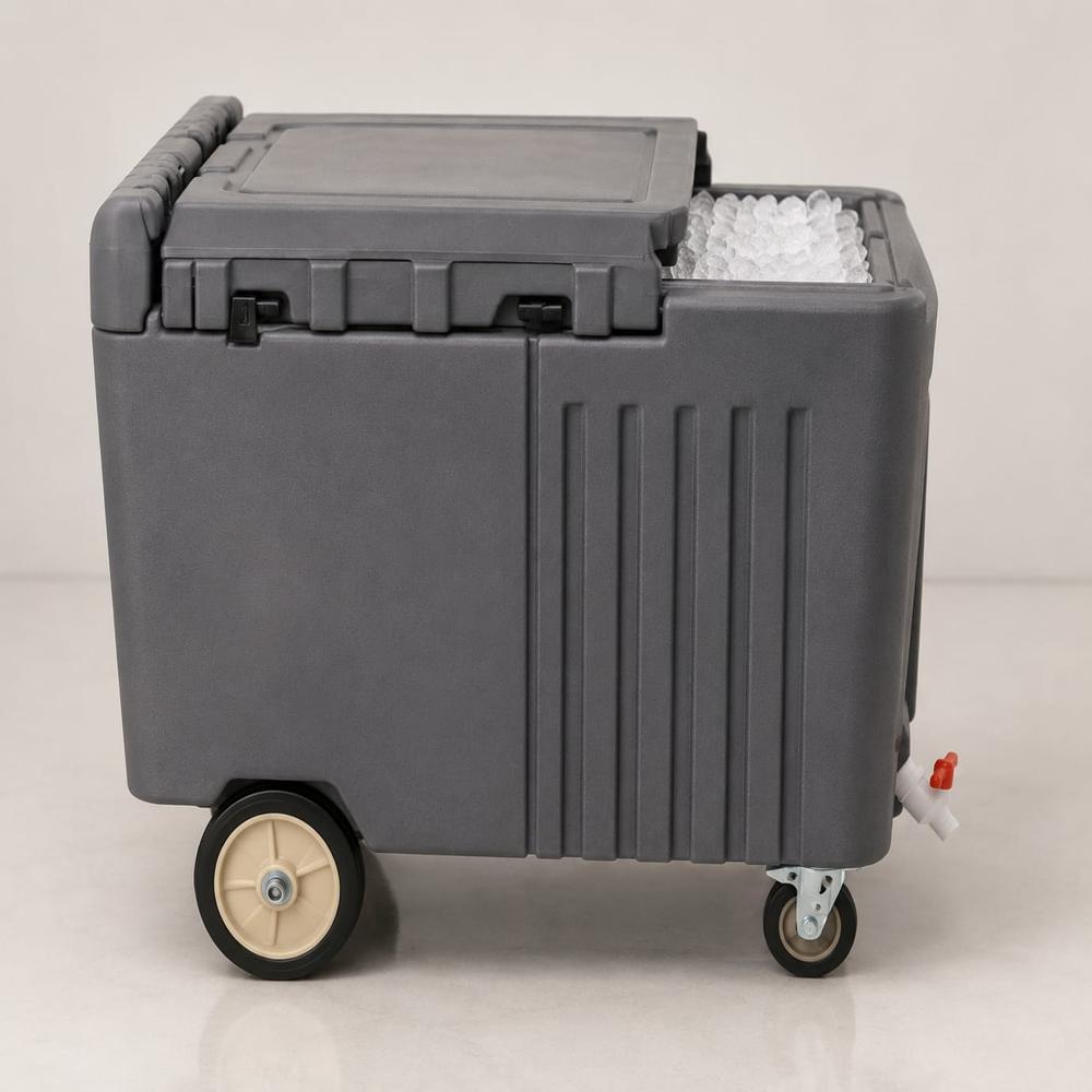 Insulated ice cady