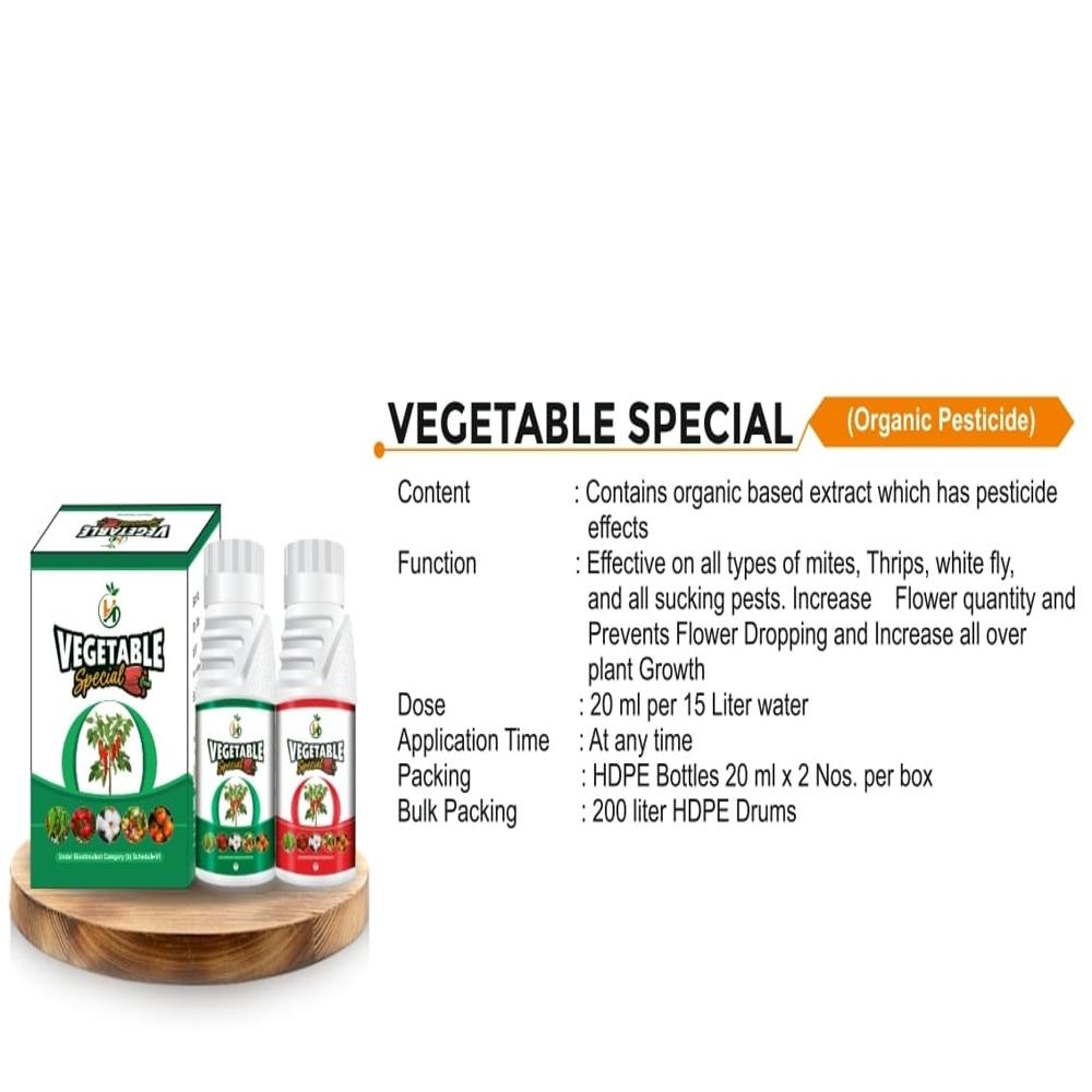 Vegetable Special - Bio-organic Liquid Fertilizer, 100% Water Soluble | Eco-friendly, Residue-free, Controlled-release Nutrition