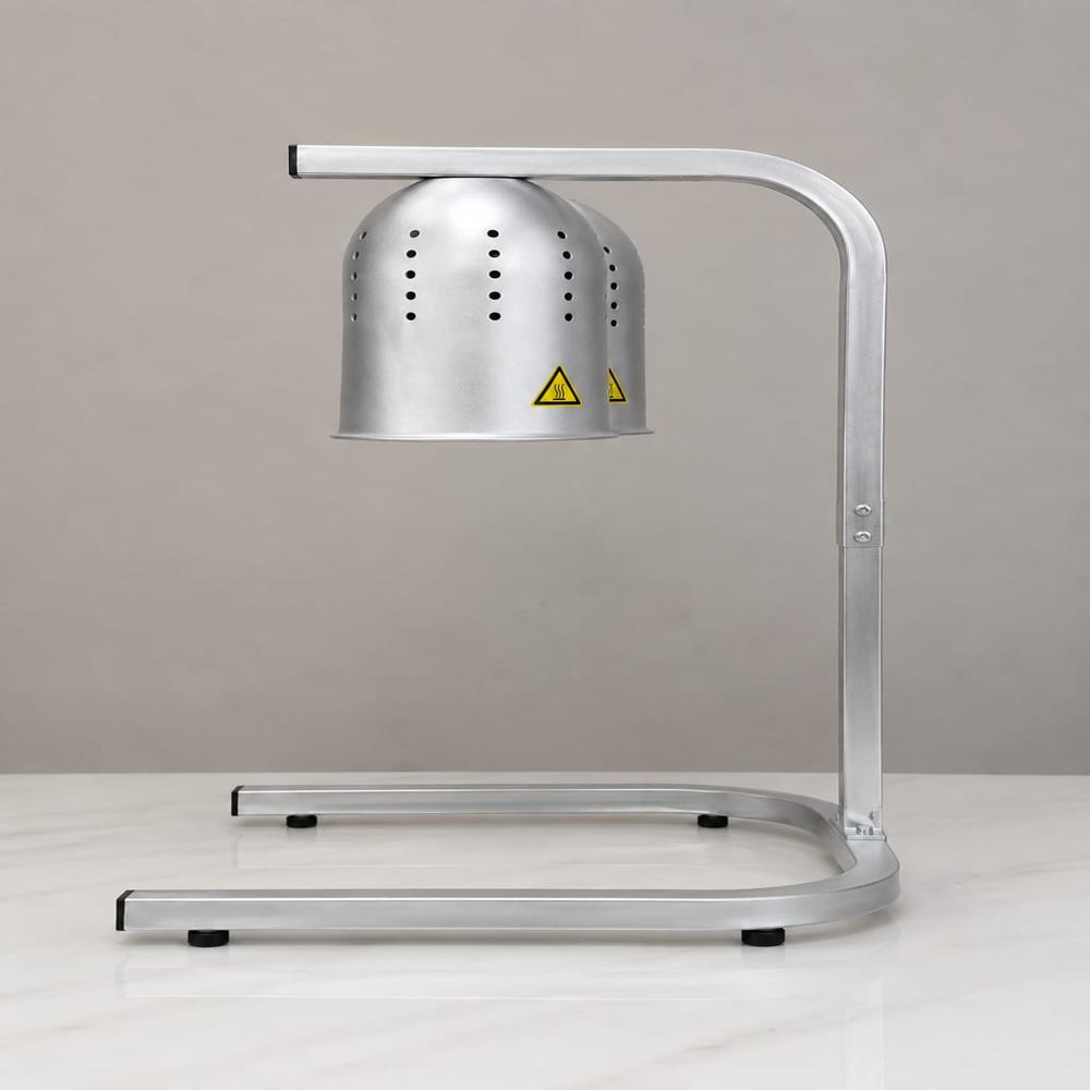 silver food warmer