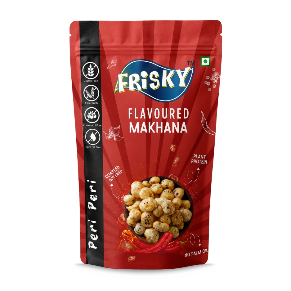 Frisky Flavour Makhana - Peri Peri Standup