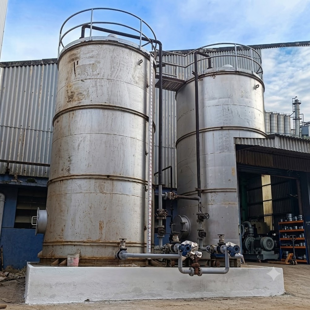 Industrial Oil Storage Tank