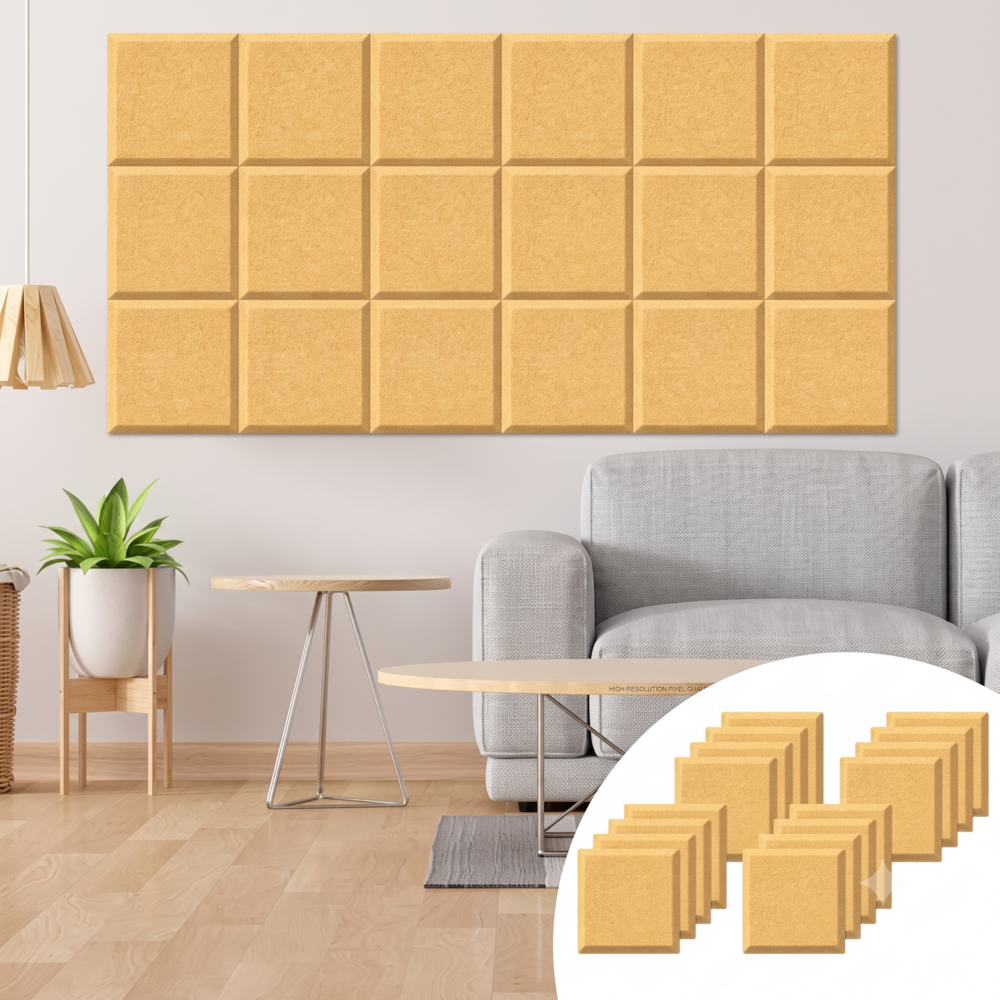 9Mm Pet Polyester Fibre Acoustic Sheets - Application: Sound Absorbers