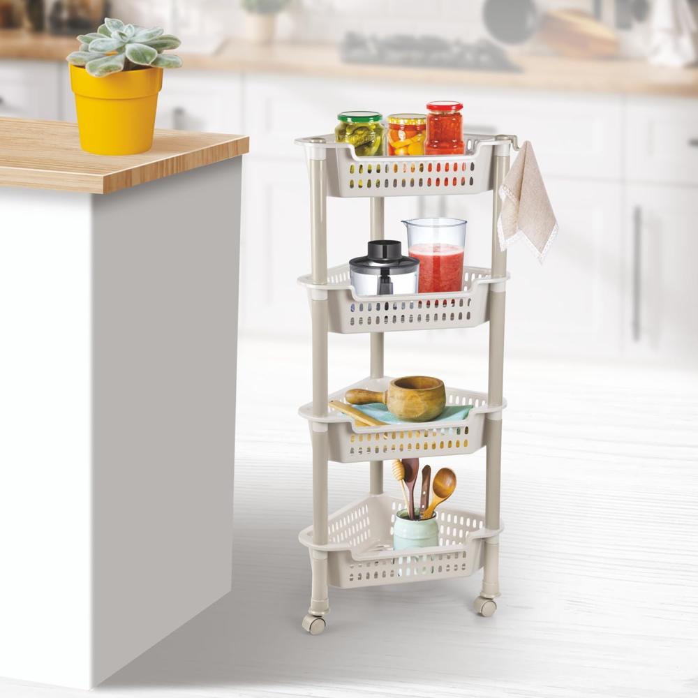 Nayasa  Kitchen Corner Trolley