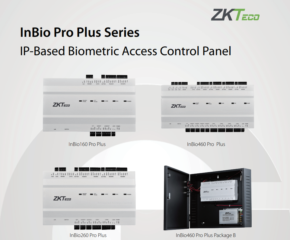  ZKTeco InBio460 Pro Plus 