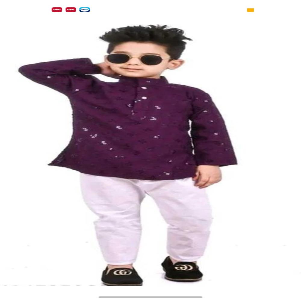 KIDS FANCY KURTA PJAMA SET COLLECTION