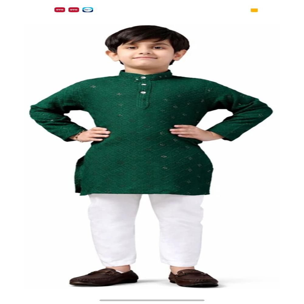 KIDS FANCY KURTA PJAMA SET COLLECTION