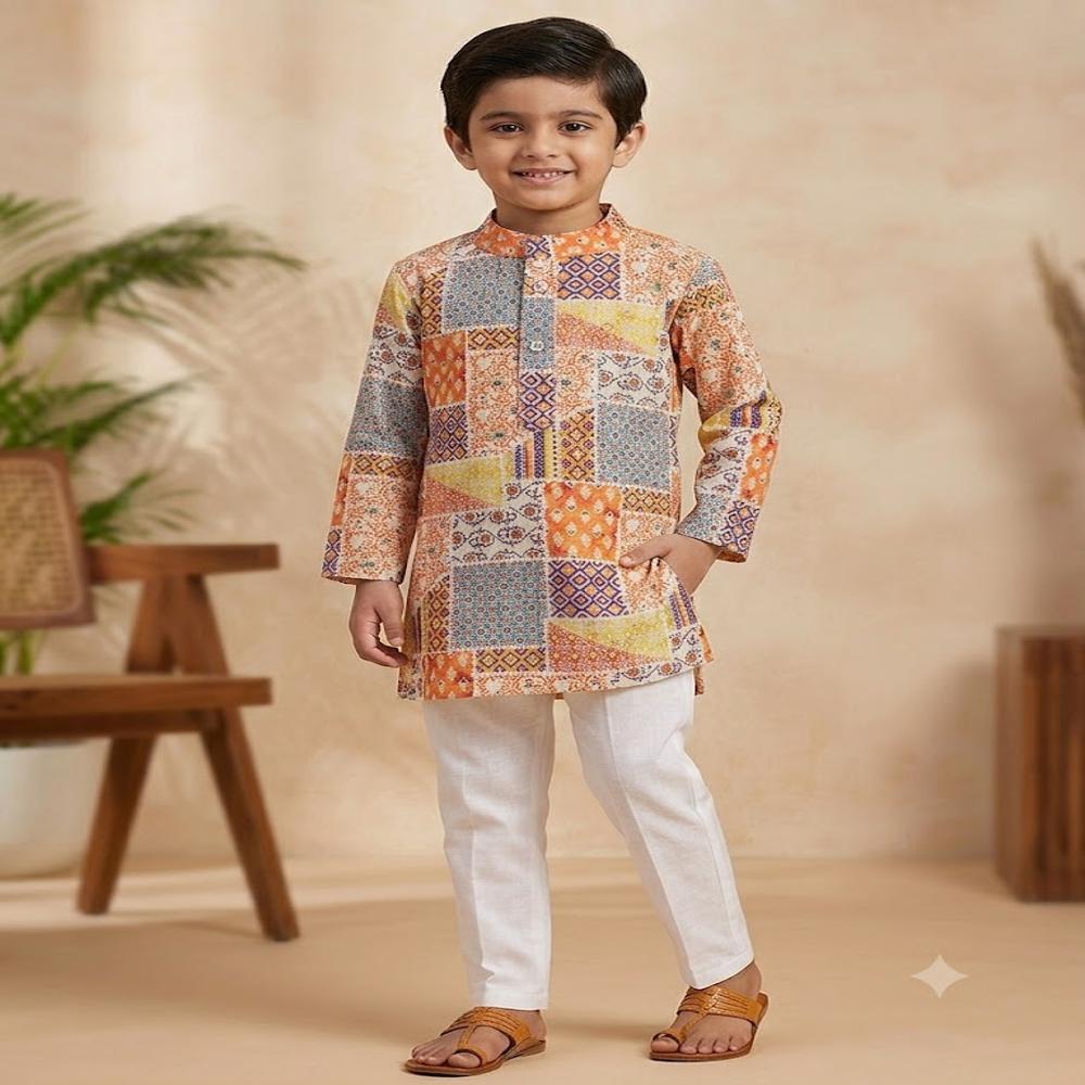KIDS FANCY KURTA PJAMA SET COLLECTION