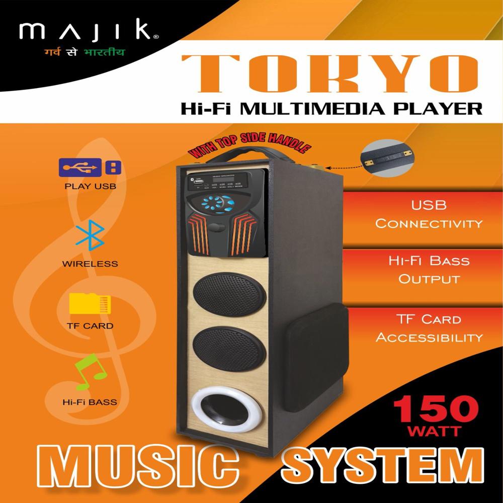 MAJIK TOKYO PORTABLE BLUTOOTH SPEAKER