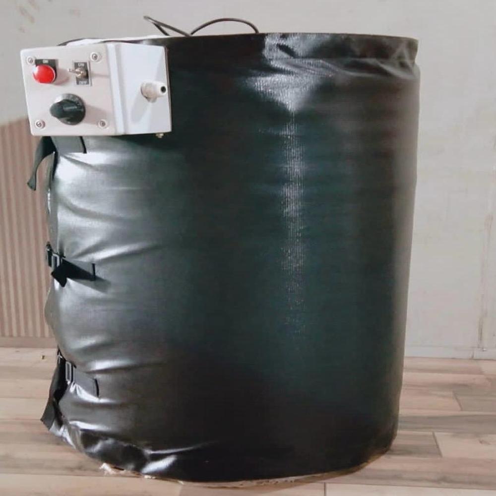 Drum Heating Jacket - Color: Black