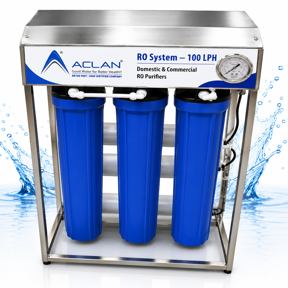RO System - 100 LPH | Domestic & Commercial RO Purifier