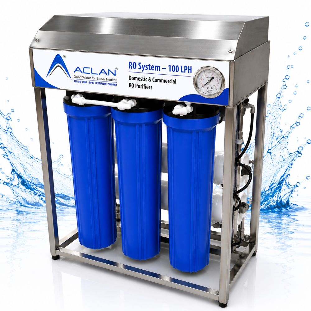 RO System - 100 LPH | Domestic & Commercial RO Purifier