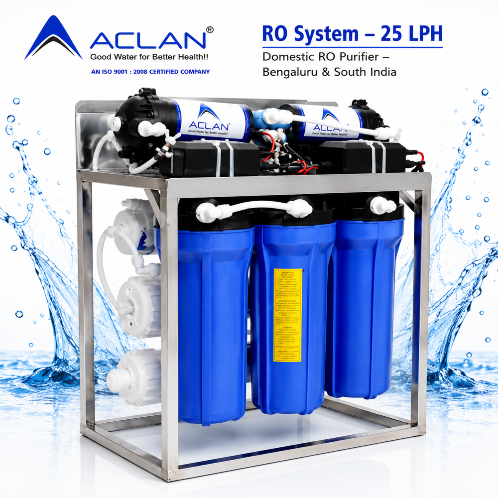 RO System-25 LPH | Domestic RO Purifier 