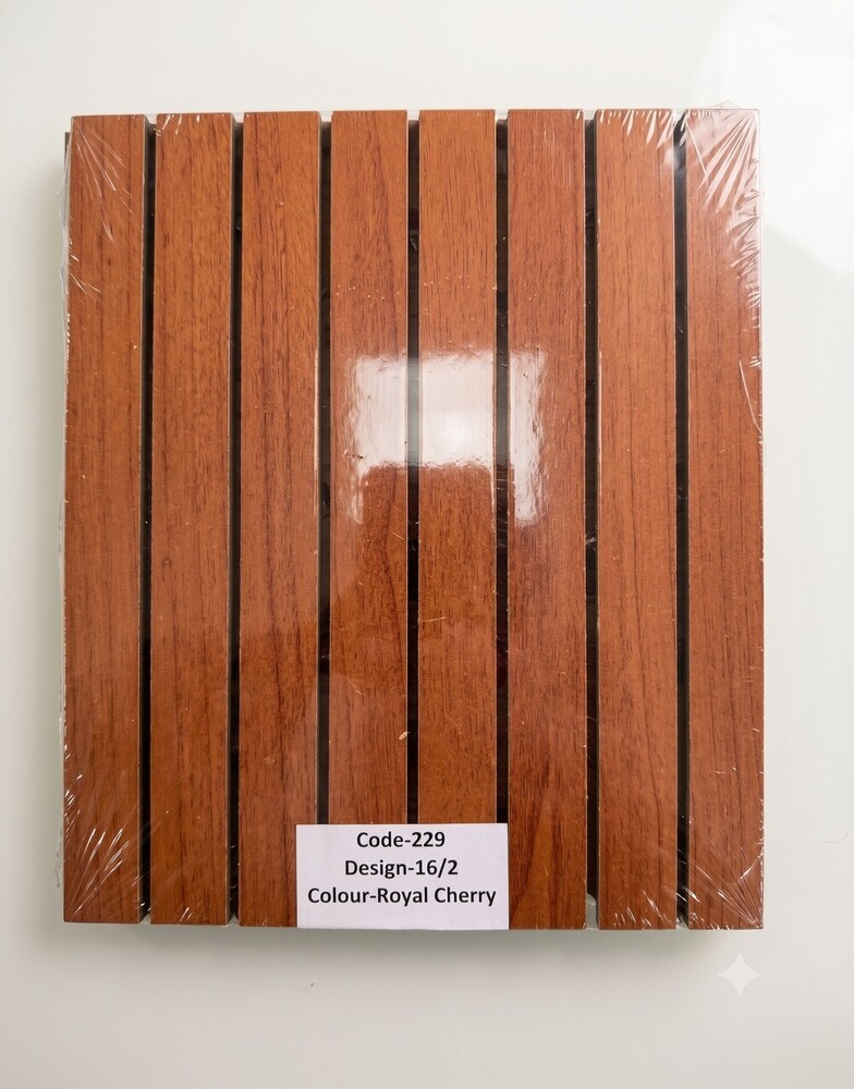 2440X128X16Mm Mdf Perforated Acoustic Wooden Slat - Application: Sound Absorbers