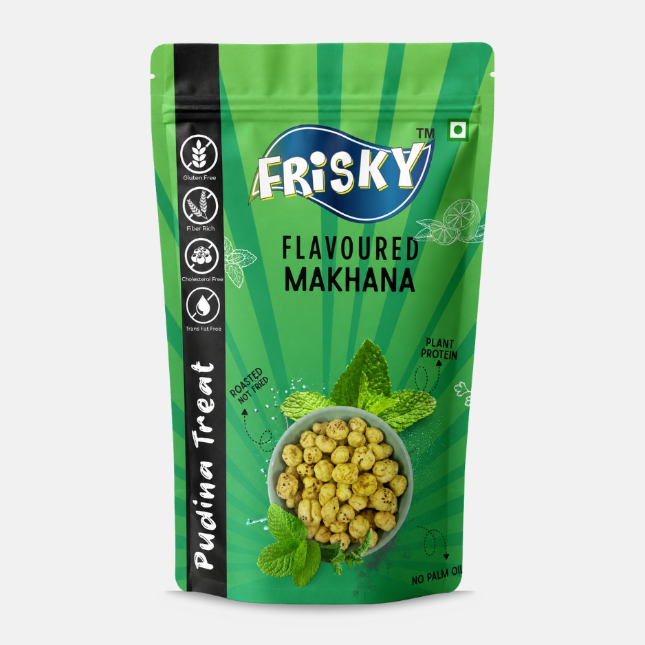 Frisky Flavour Makhana - Pudina Treat Standup