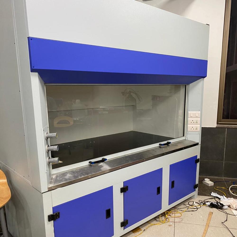 Laboratory Chemical Fume Hood, Outer material: GI powder coated, Hood width: 1200 mm