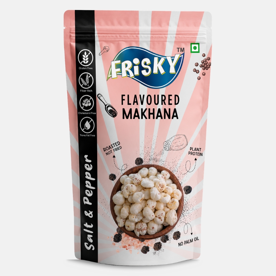 Frisky Flavour Makhana - Salt and Pepper Standup