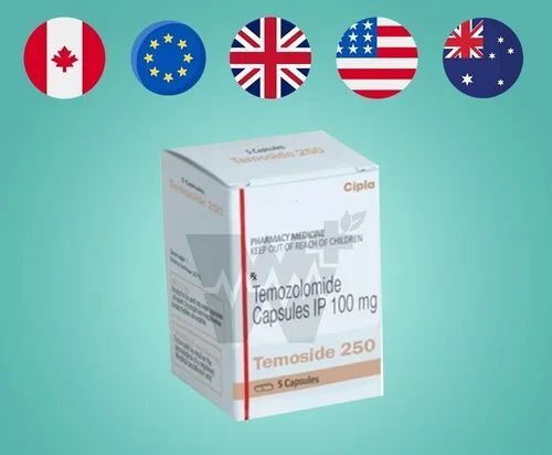 Temoside Temozolomide 250 Mg Capsule, Cipla