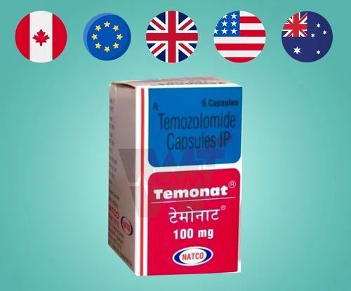 Temonat Temozolomide 100mg Capsules