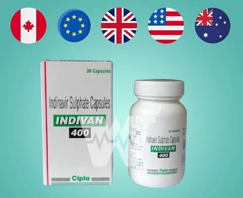 Indivan Indinavir Sulphate Capsules 400mg