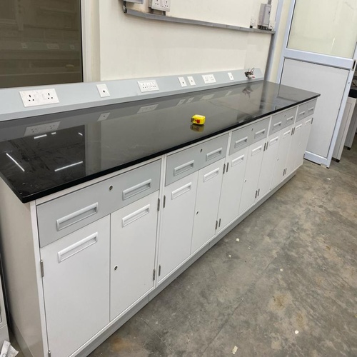 Wall Side Lab Work Bench - Equipment Materials: Table
