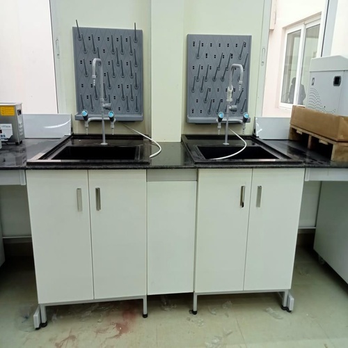 Wall Side Lab Work Bench - Equipment Materials: Table